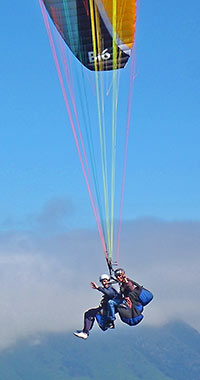 Vol en biplace parapente